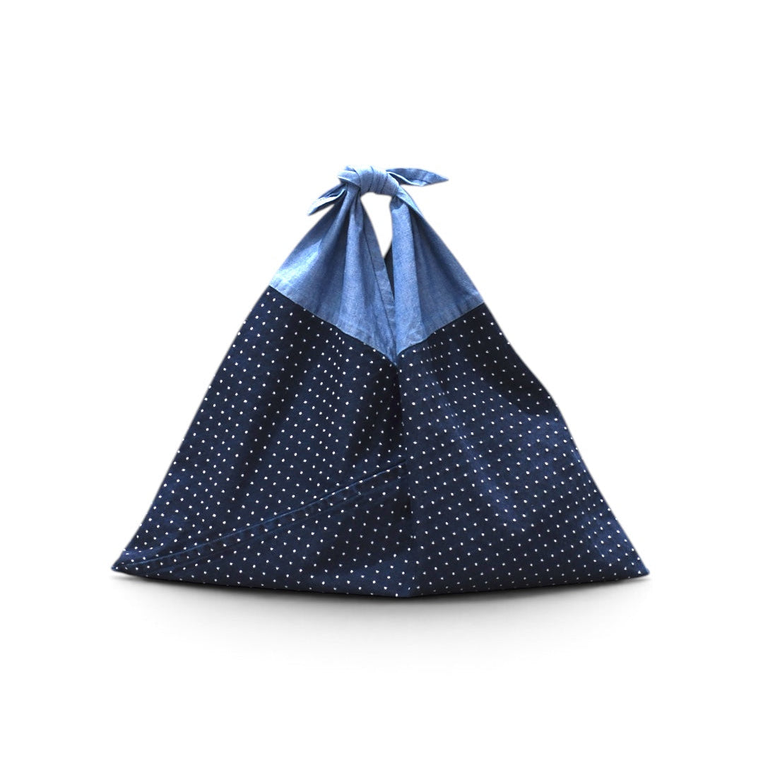 KOJIMA DENIM / INDIGO BLUE SMALL DOTS / MEDIUM SET – AZUMA
