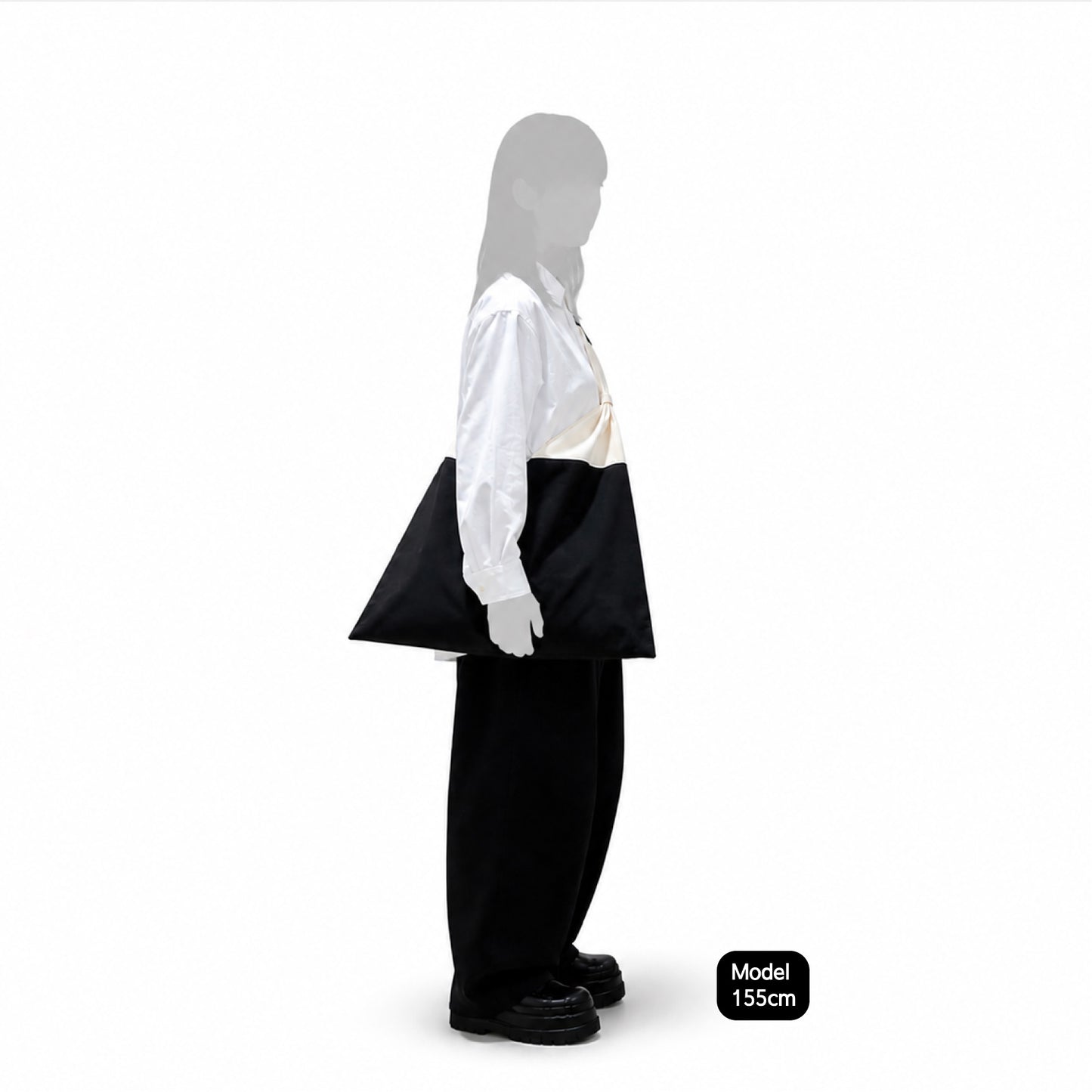 BLACK-WHITE/LARGE+TASUKI SET