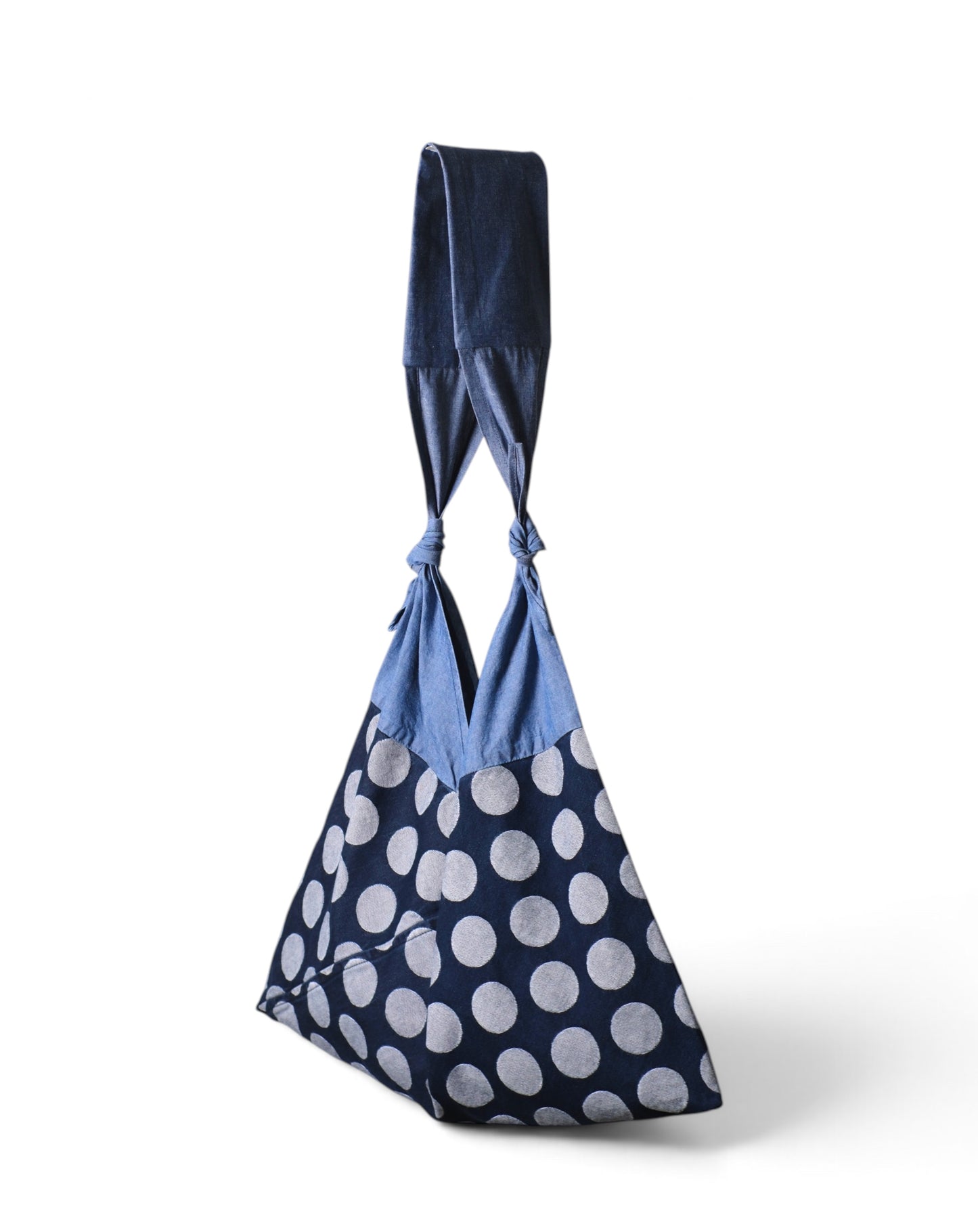 KOJIMA DENIM - INDIGO BLUE BIG DOTS