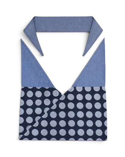 KOJIMA DENIM - INDIGO BLUE BIG DOTS