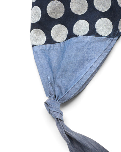 KOJIMA DENIM - INDIGO BLUE BIG DOTS