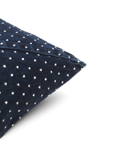 KOJIMA DENIM - INDIGO BLUE SMALL DOTS