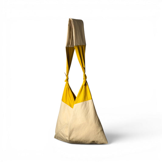BEIGE-MUSTARD/SMALL+TASUKI SET