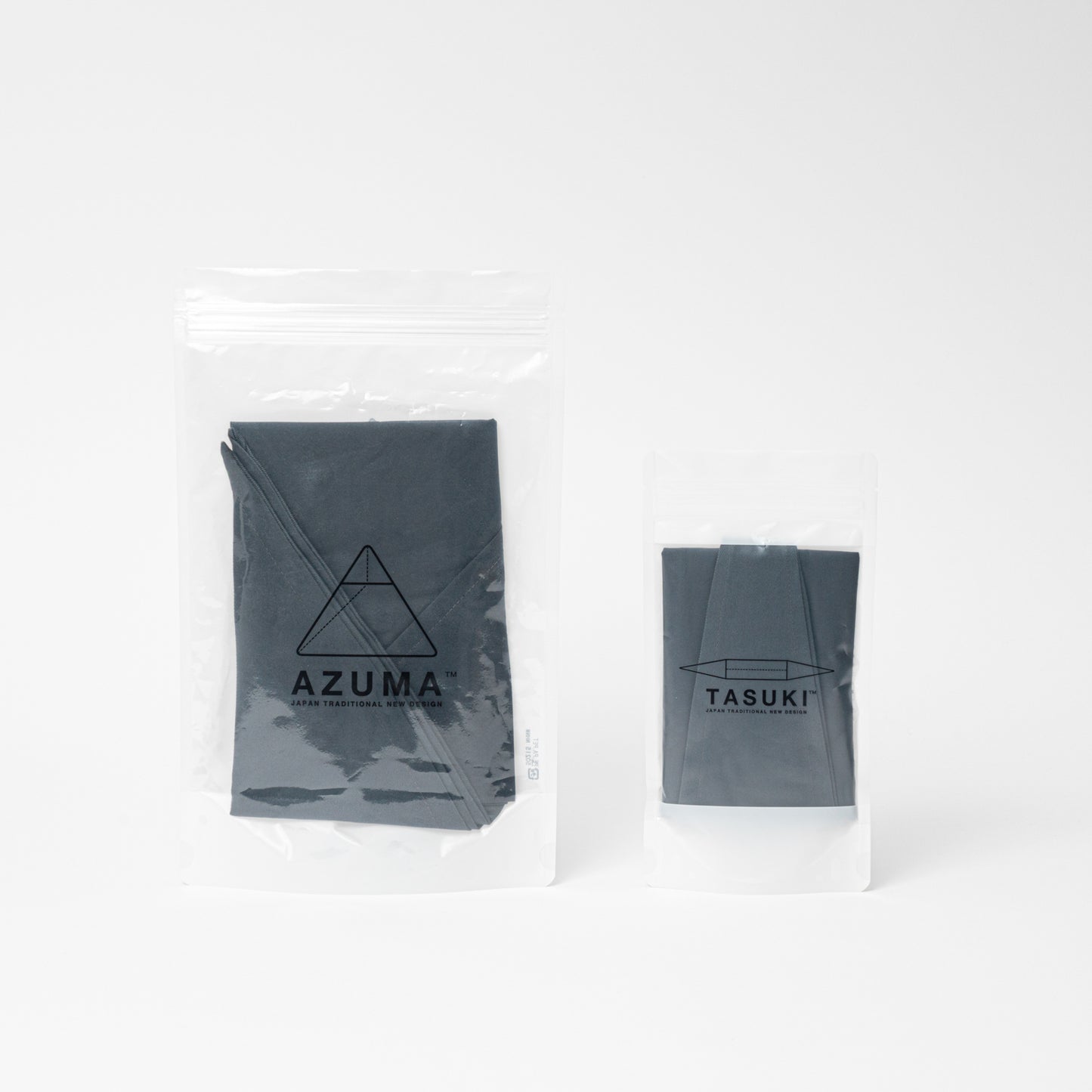 AZUMA SMALL+TASUKI/PLAIN/GRAY-GRAY