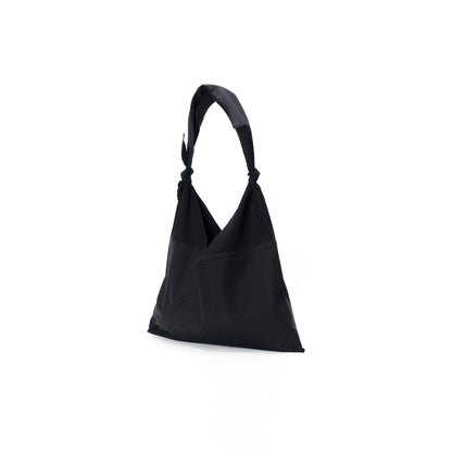 AZUMA LARGE+TASUKI/PLAIN/BLACK-BLACK