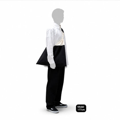 BLACK-WHITE/LARGE+TASUKI SET